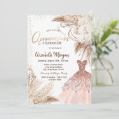 ドレエレガントス、紙吹雪ボホフラワーズキンセアニラ 招待状 (スタンド正面)