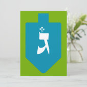 ドレカラフルイデルヘブライ文字ジンメルハヌカー (スタンド正面)