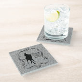 ドレサージェイズ踊りウィズマイホース ガラスコースター (アングル)