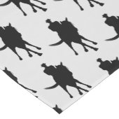 ドレサージュホース&ライダーシルエット ショートテーブルランナー (コーナー)