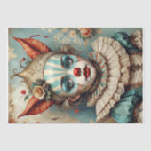 ドレスお洒落の子 – デコページ – 薄葉紙 (正面)