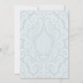 ドレスにイエスを 招待状 (裏面)