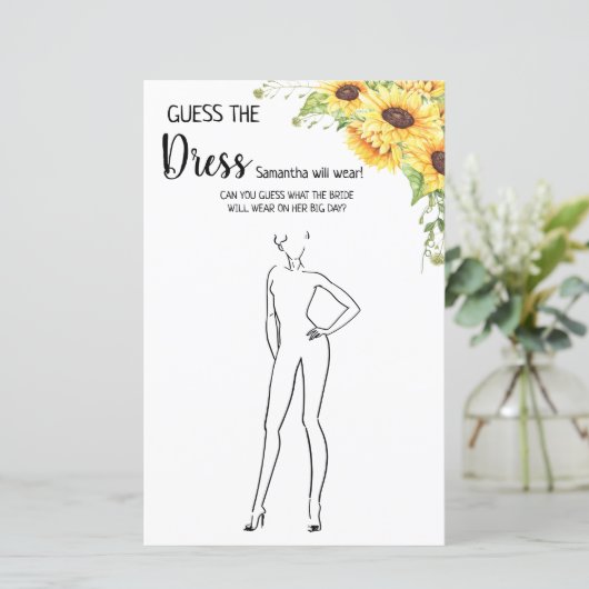 ドレスのブライダルシャワー英語のゲスペインのーム (スタンド正面)