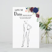 ドレスのブライダルシャワー英語のゲスペインのーム (スタンド正面)