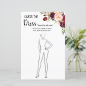 ドレスのブライダルシャワー英語のゲスペインのーム (スタンド正面)