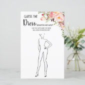 ドレスのブライダルシャワー英語のゲスペインのーム (スタンド正面)