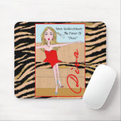 「ドレスの力を過小評価してはいけない!」 マウスパッド (マウス)