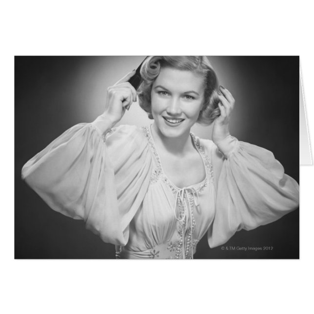 ドレスの女性2 (正面横)