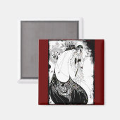 ドレスをゴシップファンシーする マグネット (正面/裏面)