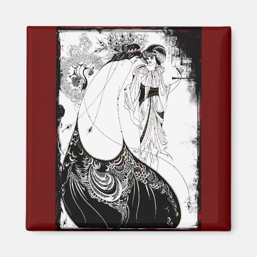 ドレスをゴシップファンシーする マグネット (正面)