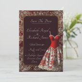 ドレスを思い出結婚す日 招待状 (スタンド正面)