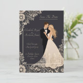 ドレスを思い出結婚す日 招待状 (スタンド正面)