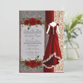 ドレスを思い出結婚す日 招待状 (スタンド正面)