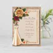 ドレスを思い出結婚す日 招待状 (スタンド正面)