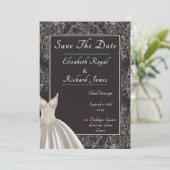 ドレスを思い出結婚す日 招待状 (スタンド正面)