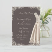 ドレスを思い出結婚す日 招待状 (スタンド正面)