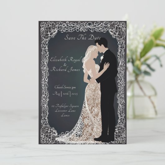 ドレスを思い出結婚す日 招待状 (スタンド正面)