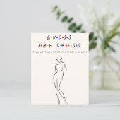 ドレスを推測する (スタンド正面)