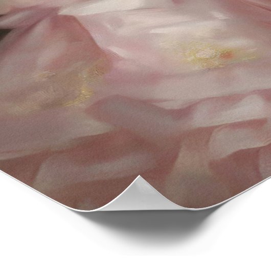 ドレスを着た動物のプリント、ロイヤルレディドッグ ポスター (角)