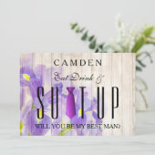 ドレスアップして一緒に楽しもう！君が俺のベストマンになってくれる？ 招待状 (スタンド正面)