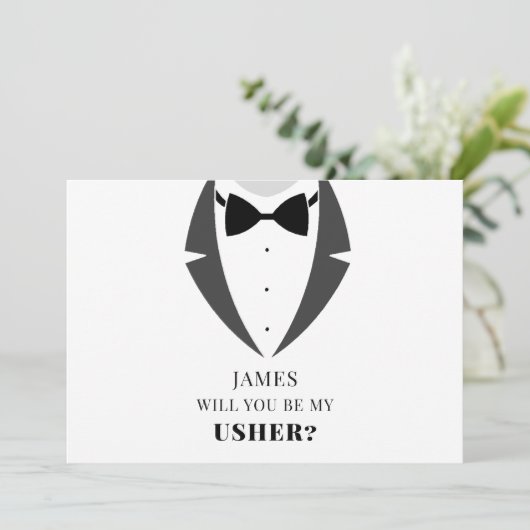 ドレスアップして僕のグルームズマンになってくれ！ ベストマン 提案カード カード (スタンド正面)