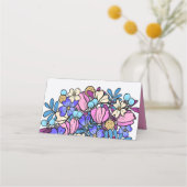 ドレスアップガールズ誕生日ティーパーティー プレイスカード (裏面)