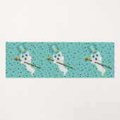 ドレスアップ幽霊アクアトップハットカンファンシービスターズ ヨガマット (正面(横))