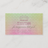 ドレスアップ！名刺 名刺 (裏面)