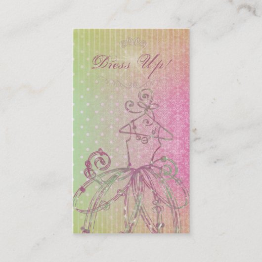 ドレスアップ！名刺 名刺 (正面)