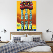 ドレスアップ – Ken Gage Surreal Art キャンバスプリント (インサイチュ (寝室))