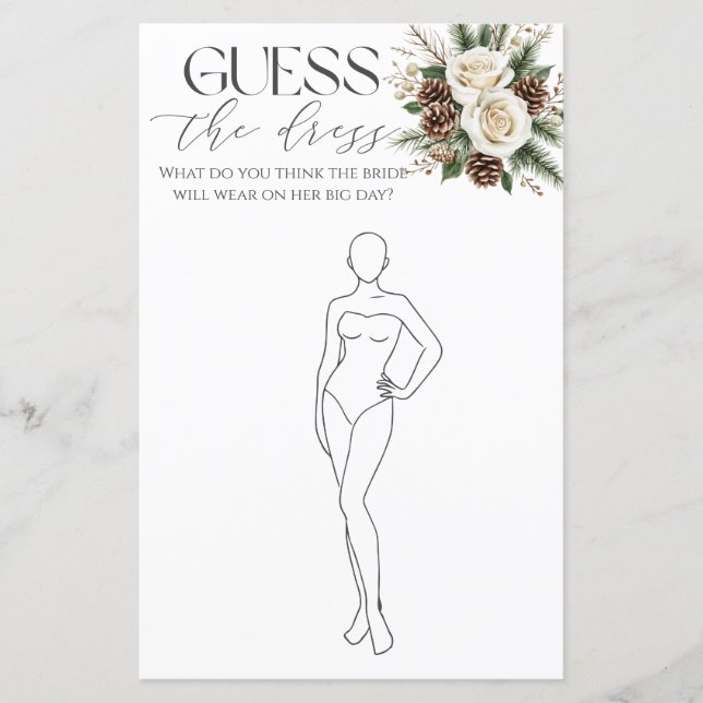 ドレスウィンターブライダルゲーム (正面)