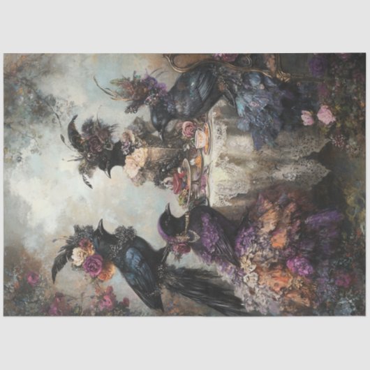 ドレスカお洒落ービクトリアンズのパーティーを分離 薄葉紙 (正面)