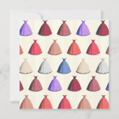 ドレスガーデン ウェディングパーティー 招待状 (裏面)