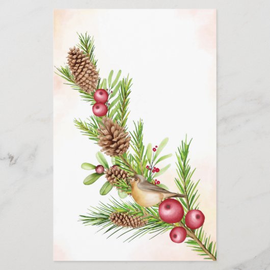 ドレスクリスマスブライダルシャワーゲームカードを推測 チラシ (裏面)