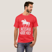 ドレスゲおもしろいージモードオン馬ショードレスセージの友人 Tシャツ (正面フル)