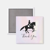 ドレスゲエレガントージライダーオンウォーター色ありがとう マグネット (正面/裏面)