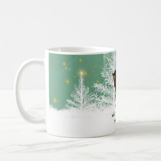 ドレスゲパーソナライズされたージホースライダーマグガールズ コーヒーマグカップ (左)