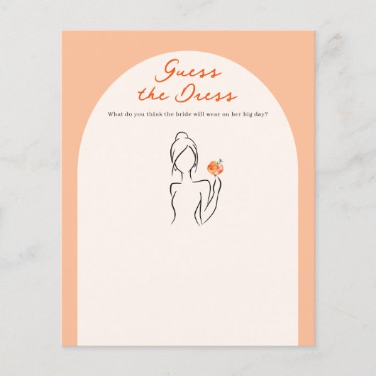 ドレスゲームアペロルスピリッツブライダルシャワー (正面)