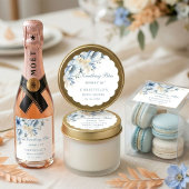 ドレスコードは青。花をイメージした色々なものがあるけど、とりあえず青いものを身に着けておけばＯＫ。ブ ラウンドシール