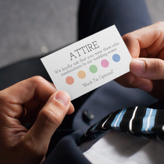 ドレスコード エンクロージャーカード