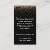 ドレスシファンシーーフェス名刺 名刺 (裏面)