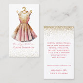 ドレスシファンシーーフェス名刺 名刺 (正面/裏面)