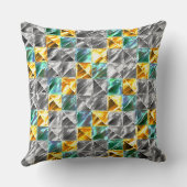 ドレスシーの造幣局、金と銀のタイルまたは染色 クッション (裏面)