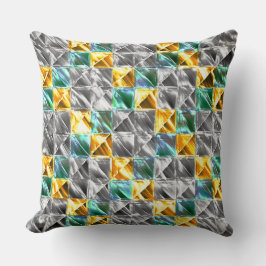 ドレスシーの造幣局、金と銀のタイルまたは染色 クッション