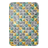 ドレスシーの造幣局、金と銀のタイルまたは染色 バスマット (正面縦)