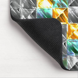 ドレスシーの造幣局、金と銀のタイルまたは染色 マウスパッド