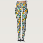 ドレスシーの造幣局、金と銀のタイルまたは染色 レギンス (正面)