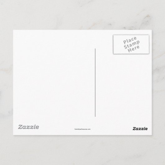 ドレスセージは馬とライダーのシルエット ポストカード (裏面)