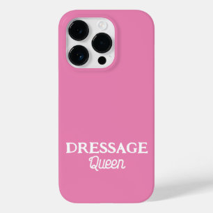 ドレスセージクイーンキュートなピンクのスクリプトエクエストリアン Case-Mate iPhone 14 PROケース