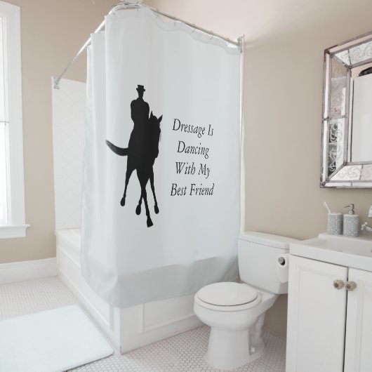 ドレスセージズ踊り最高のフレンドホース シャワーカーテン (インサイチュ)